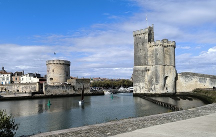 Entrée du vieux port de La Rochelle