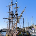 Frégate Le Shtandart port de La Rochelle
